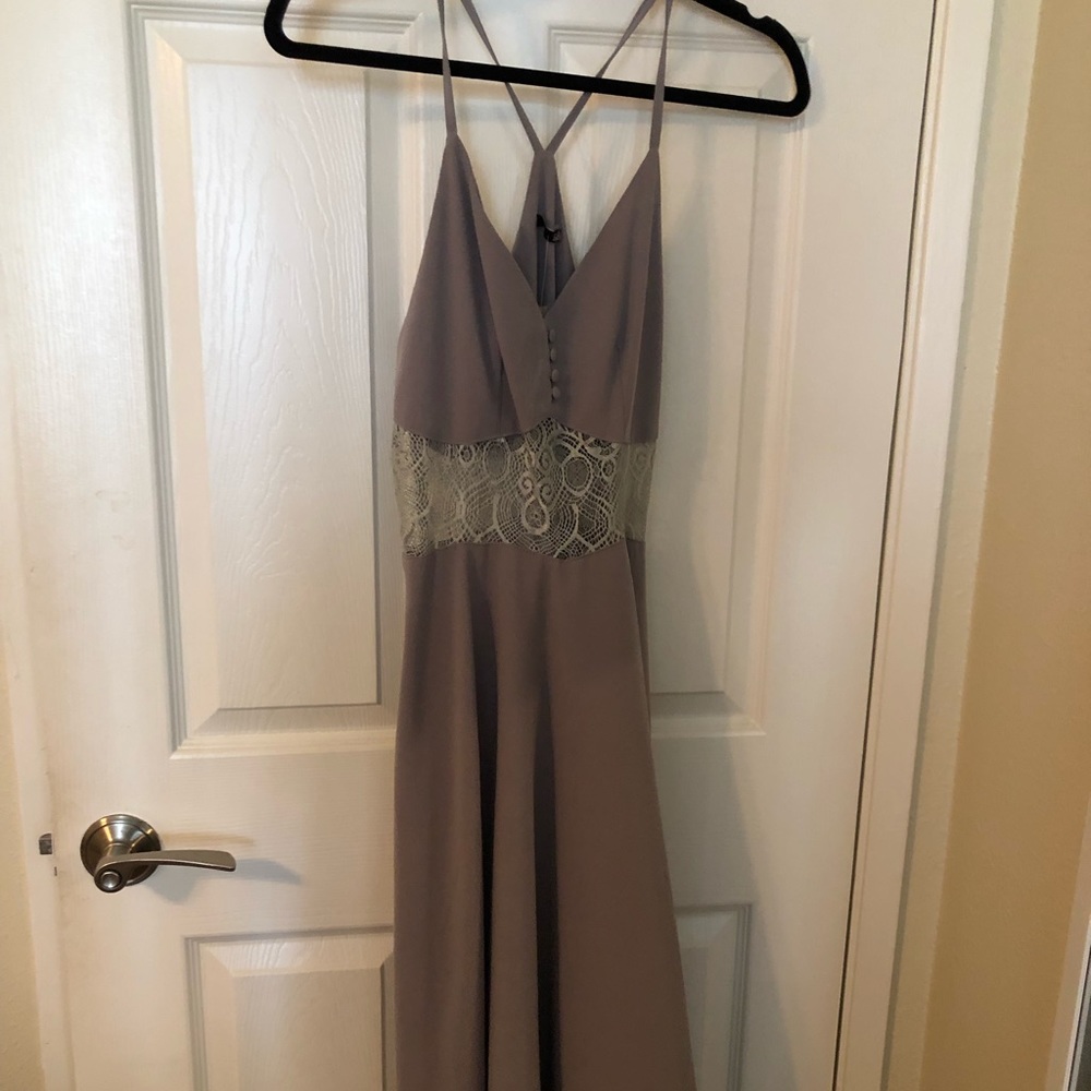Lulus grey dress